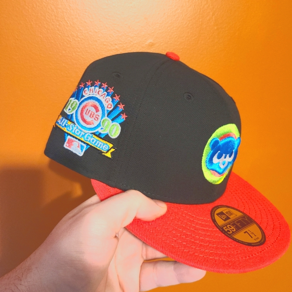 New Era Chicago Cubs Hot Wheels Hat 7 1/2